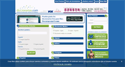 Desktop Screenshot of diccionario.com